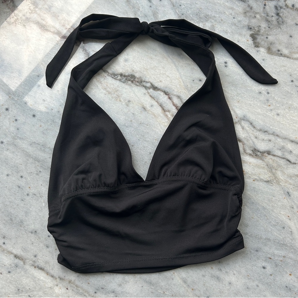 GARAGE OPEN BACK HALTER TOP NEVER WORN - Picture 2 of 4